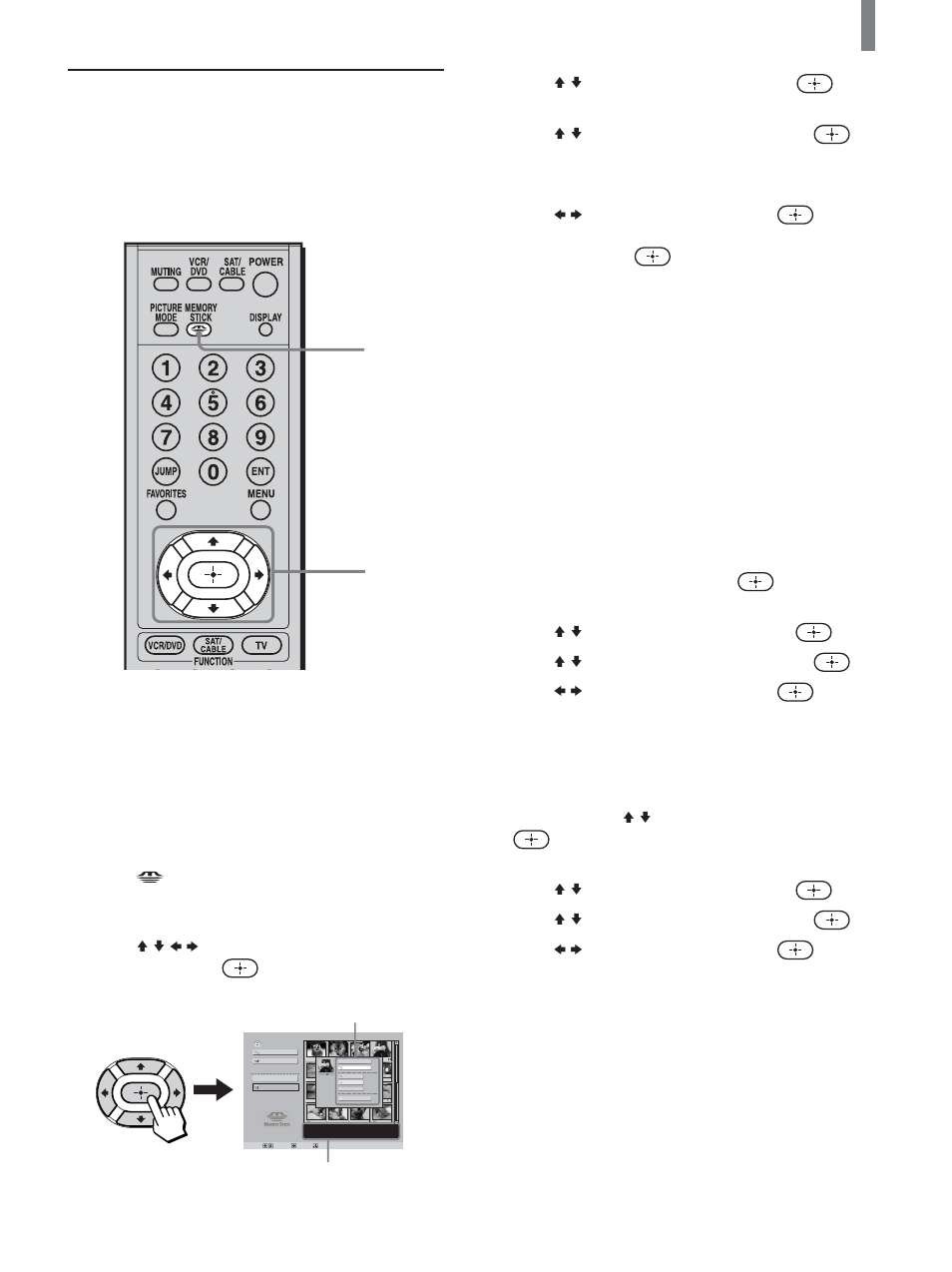 Deleting digital photos or movies | Sony KLV-21SG2 User Manual | Page 65 / 80