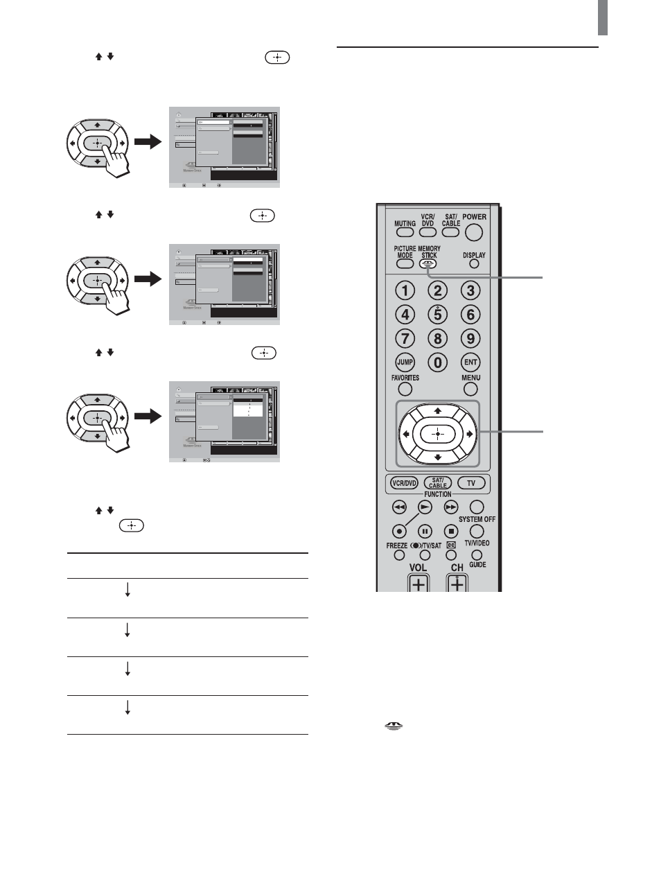Selectively displaying digital photos or movies, Press v/v to select “file,” then press, Press v/v to select “sort,” then press | Continued) | Sony KLV-21SG2 User Manual | Page 69 / 80