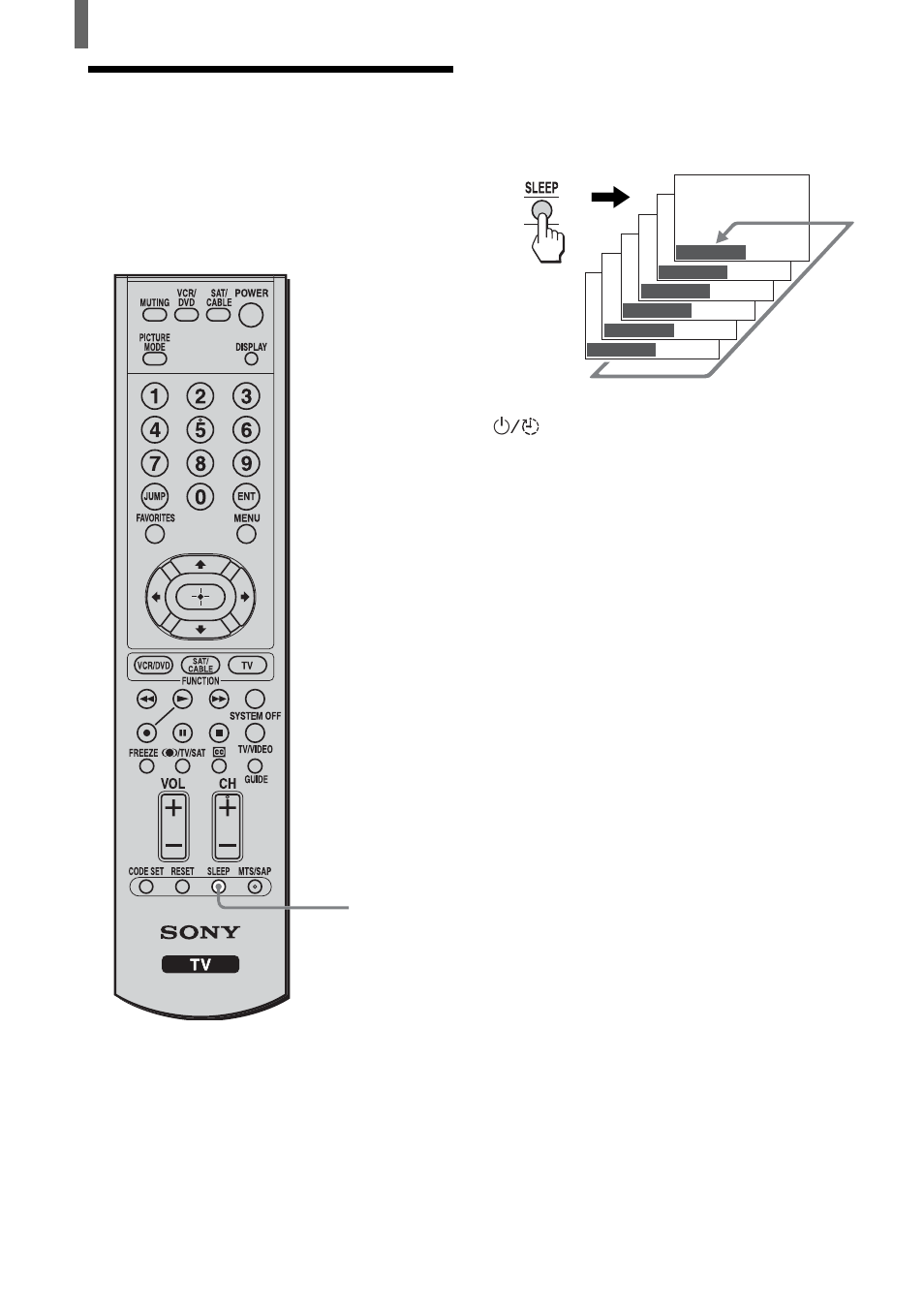 Turning off the tv automatically | Sony KLV-21SR2 User Manual | Page 50 / 60