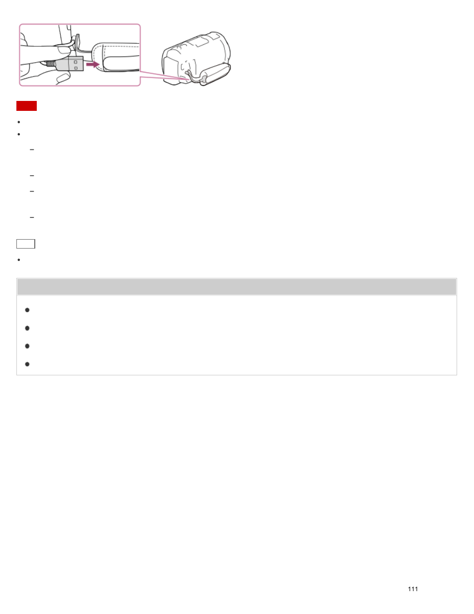 Sony HDR-PJ810 User Manual | Page 111 / 416