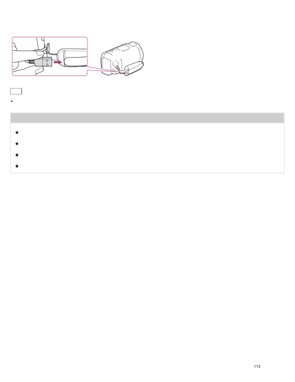 Sony HDR-PJ810 User Manual | Page 113 / 416
