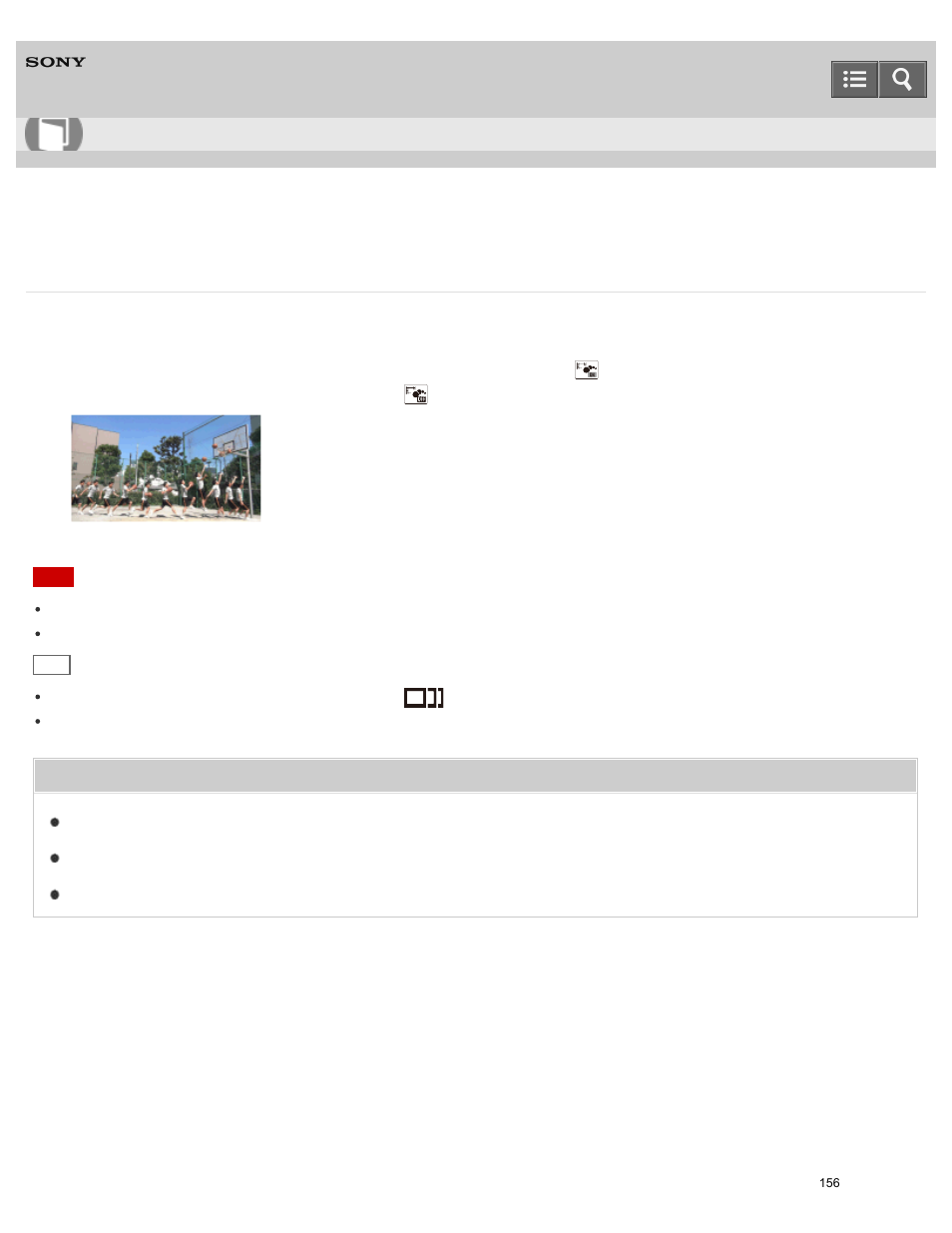 Help guide | Sony HDR-PJ810 User Manual | Page 156 / 416