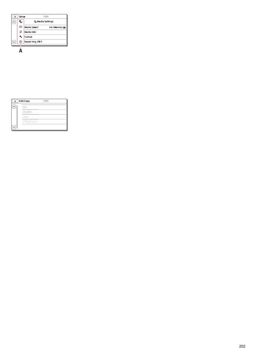 Sony HDR-PJ810 User Manual | Page 202 / 416