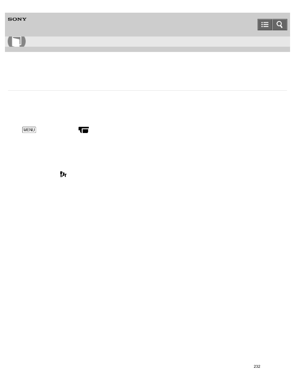 Conversion lens, Help guide | Sony HDR-PJ810 User Manual | Page 232 / 416