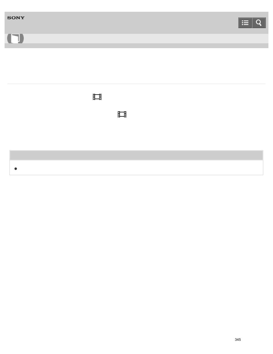 Zoom magnifications, Help guide | Sony HDR-PJ810 User Manual | Page 345 / 416