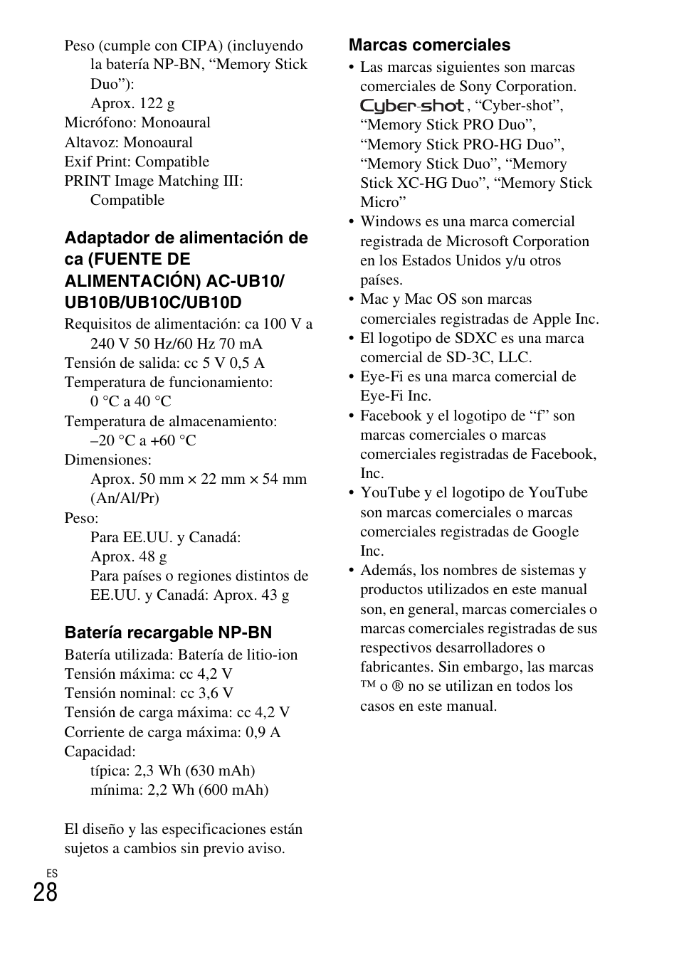 Sony DSC-W730 User Manual | Page 56 / 60
