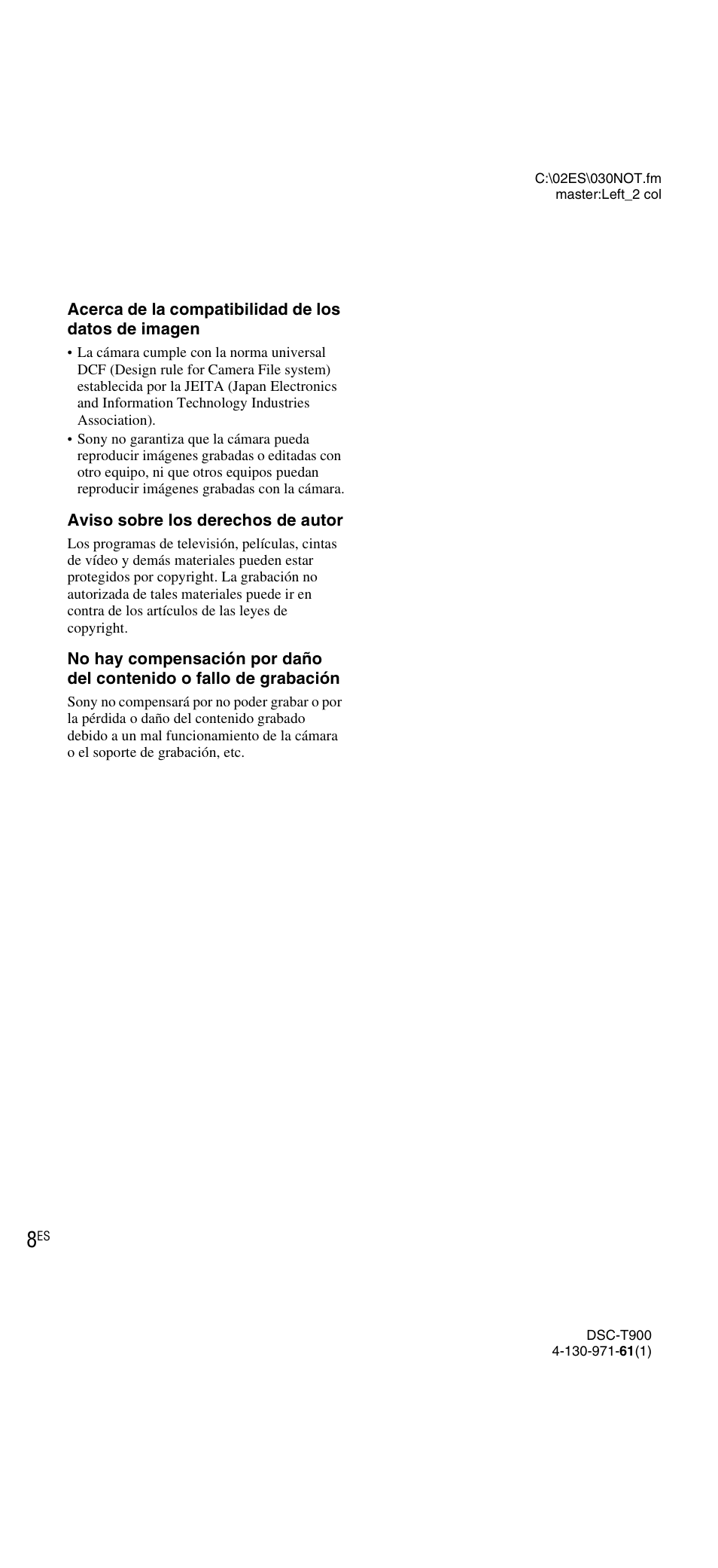 Sony DSC-T900 User Manual | Page 70 / 124