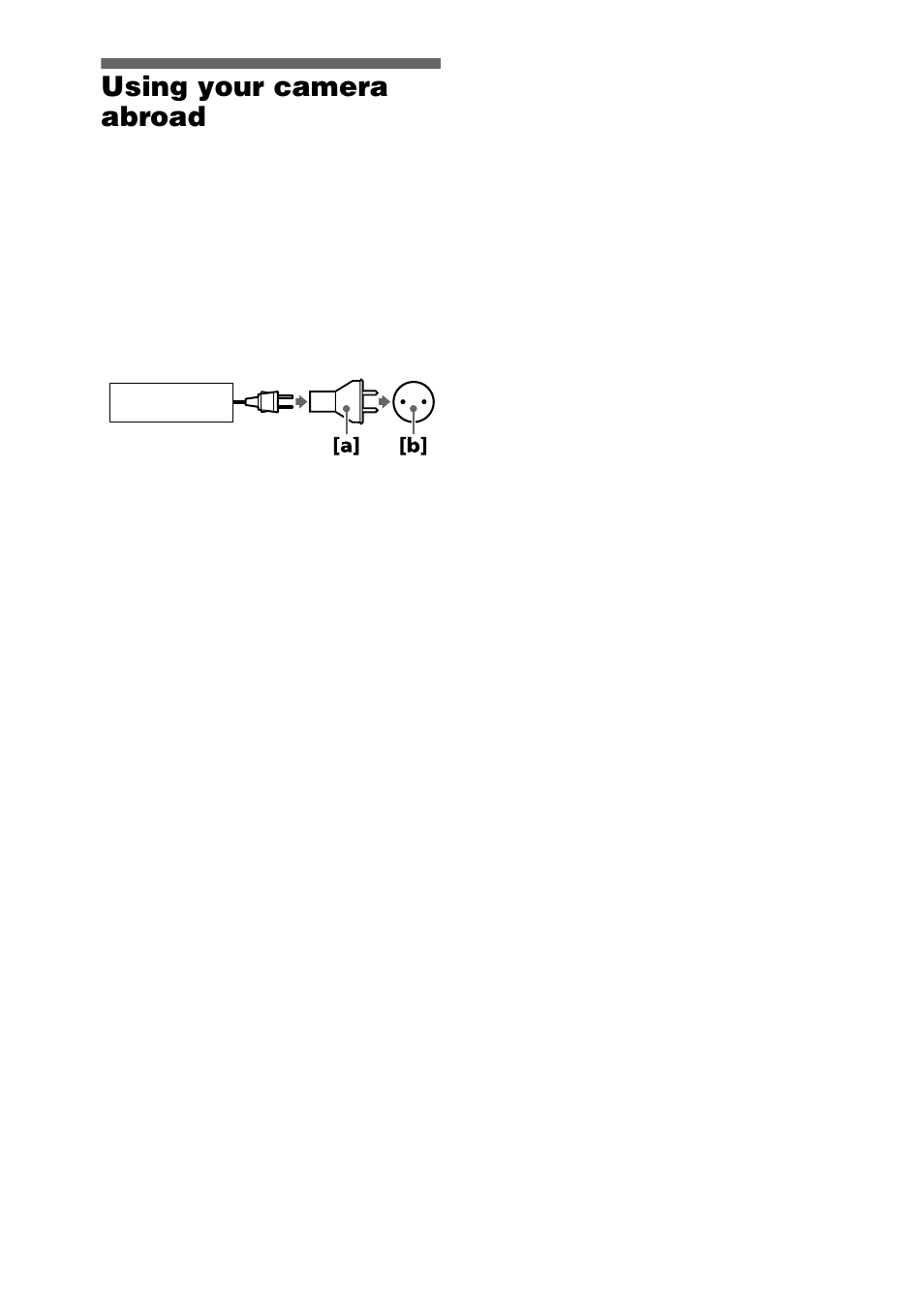Using your camera abroad, 70 using your camera abroad | Sony DSC-P20 User Manual | Page 70 / 88