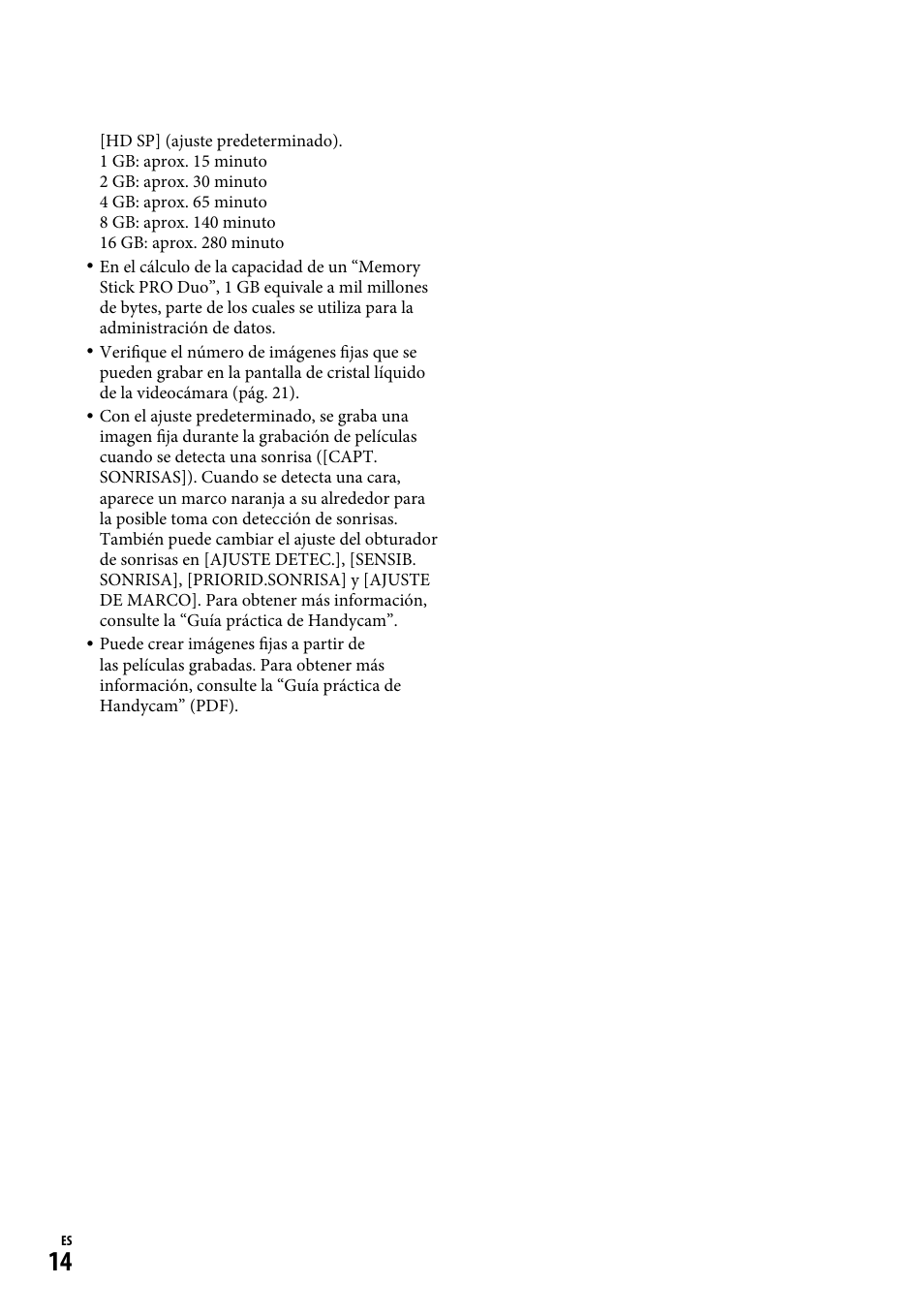 Sony HDR-CX12 User Manual | Page 48 / 72