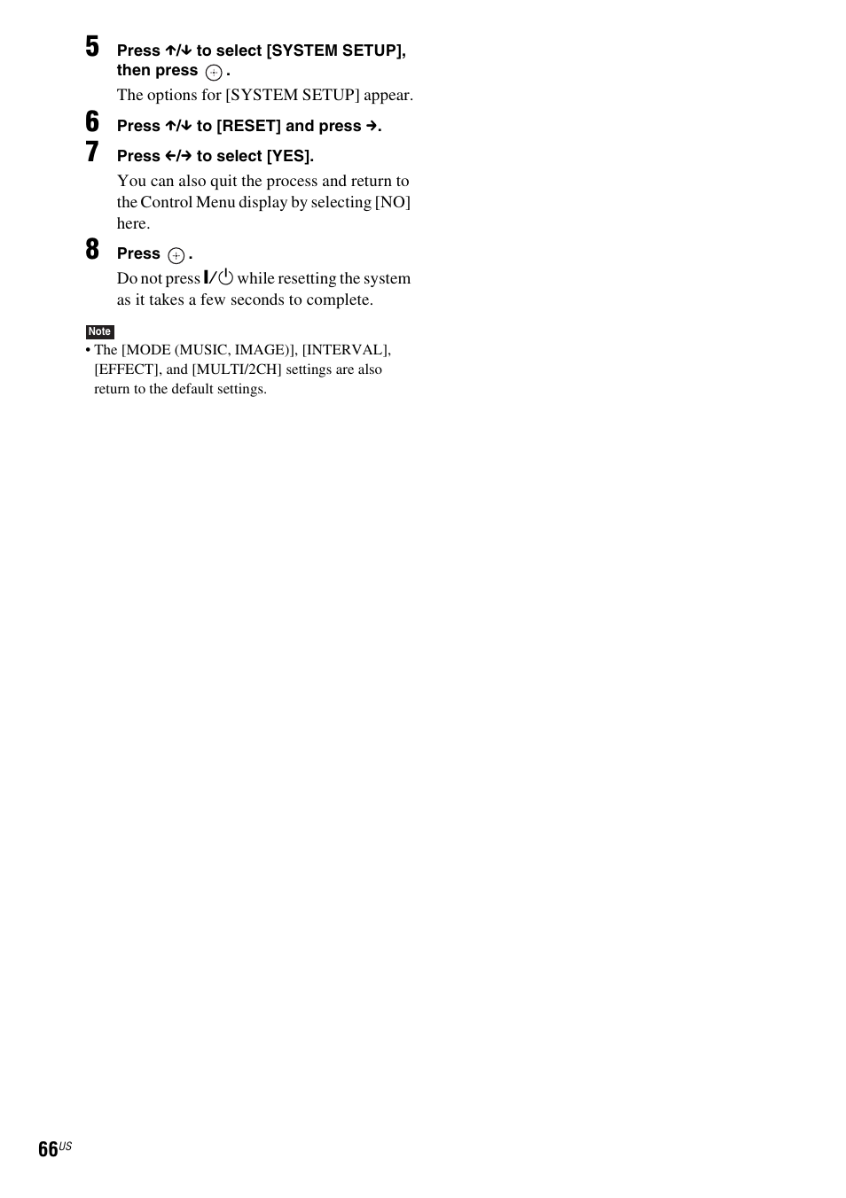 Sony DAV-HDX274 User Manual | Page 66 / 92