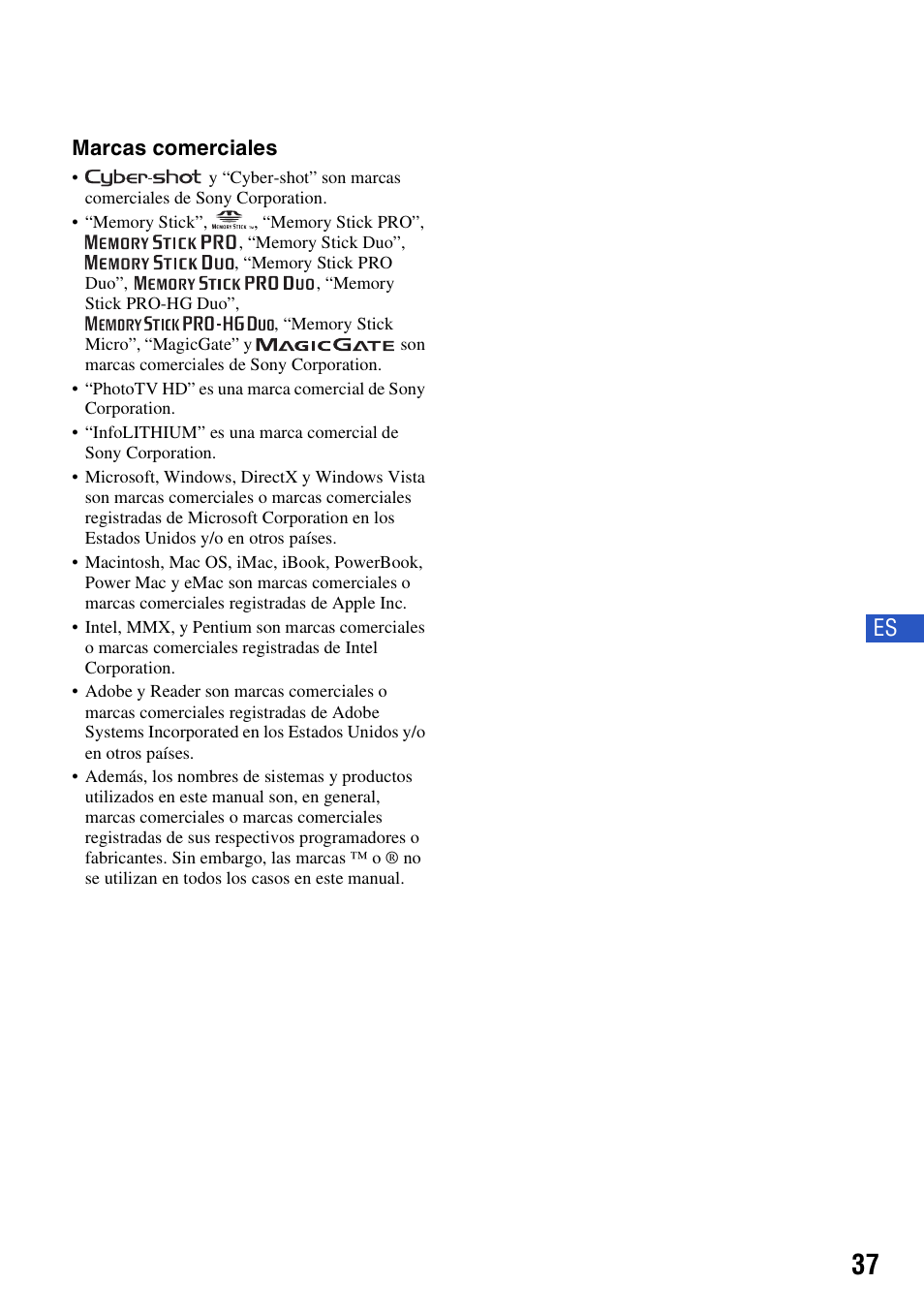 Sony DSC-W300 User Manual | Page 75 / 76