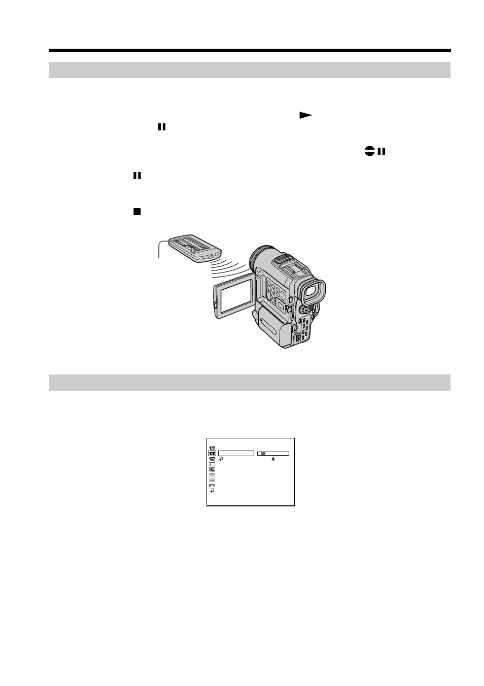 Adding an audio sound on a recorded tape, Monitoring the new recorded sound, Audio dubbing | Sony DCR-PC100 User Manual | Page 66 / 140