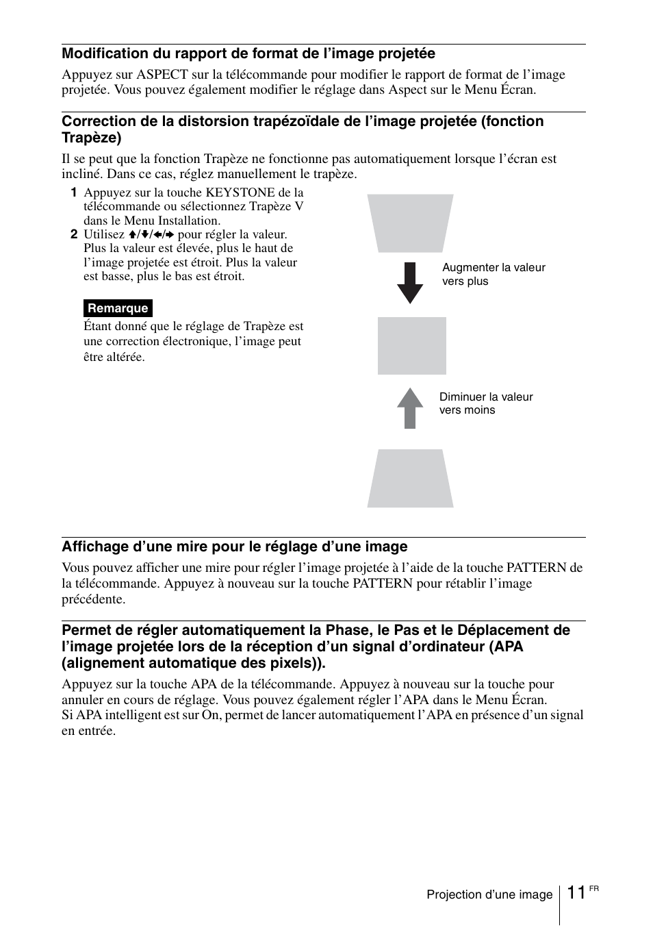 Sony VPL-EX100 User Manual | Page 47 / 116