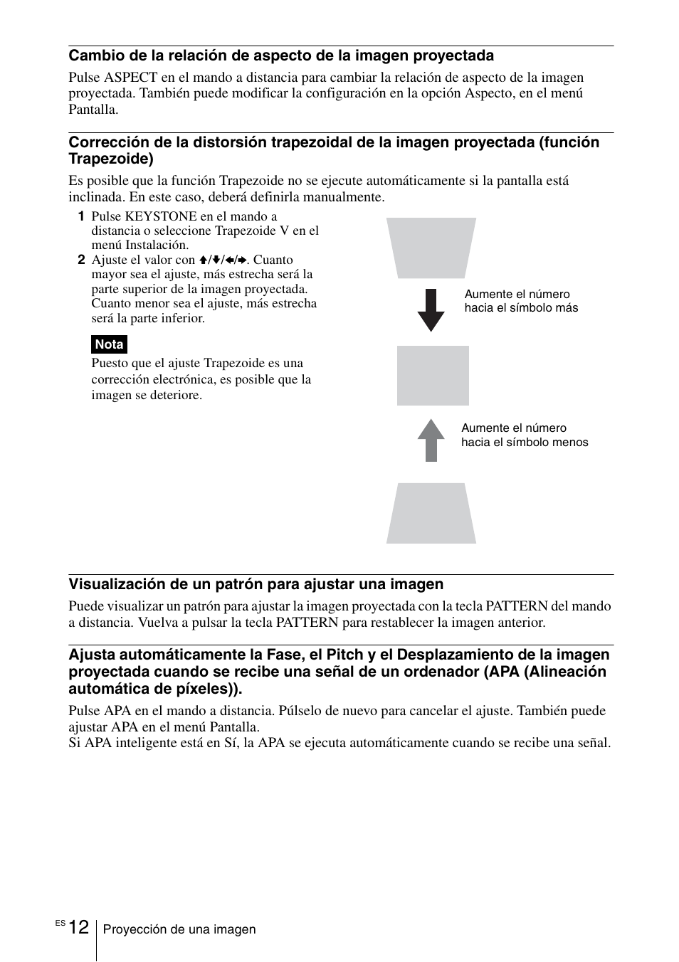 Sony VPL-EX100 User Manual | Page 64 / 116