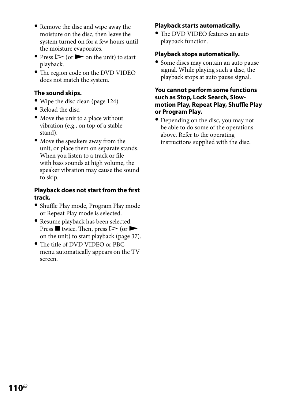Sony LBT-LCD7Di User Manual | Page 110 / 147