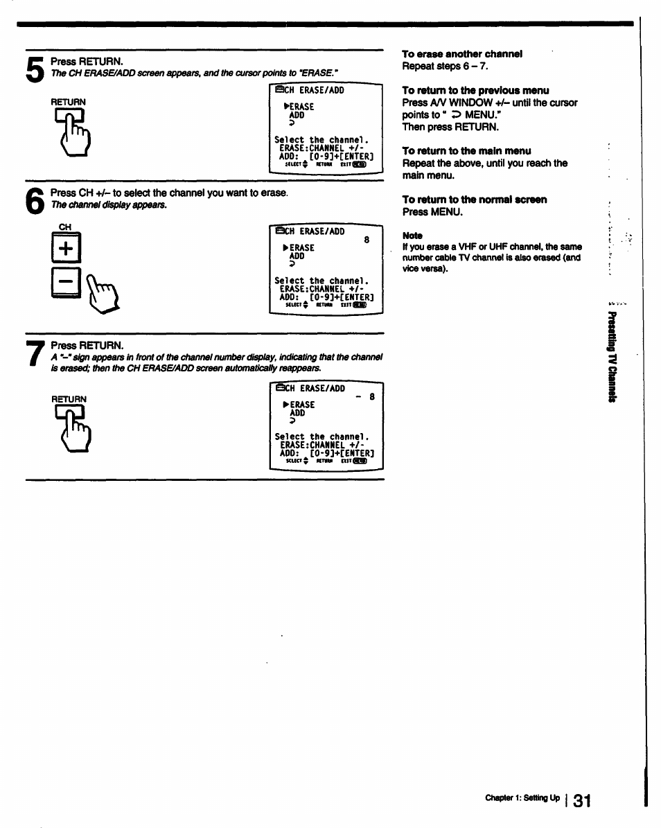 Sony KP-53V15 User Manual | Page 31 / 76