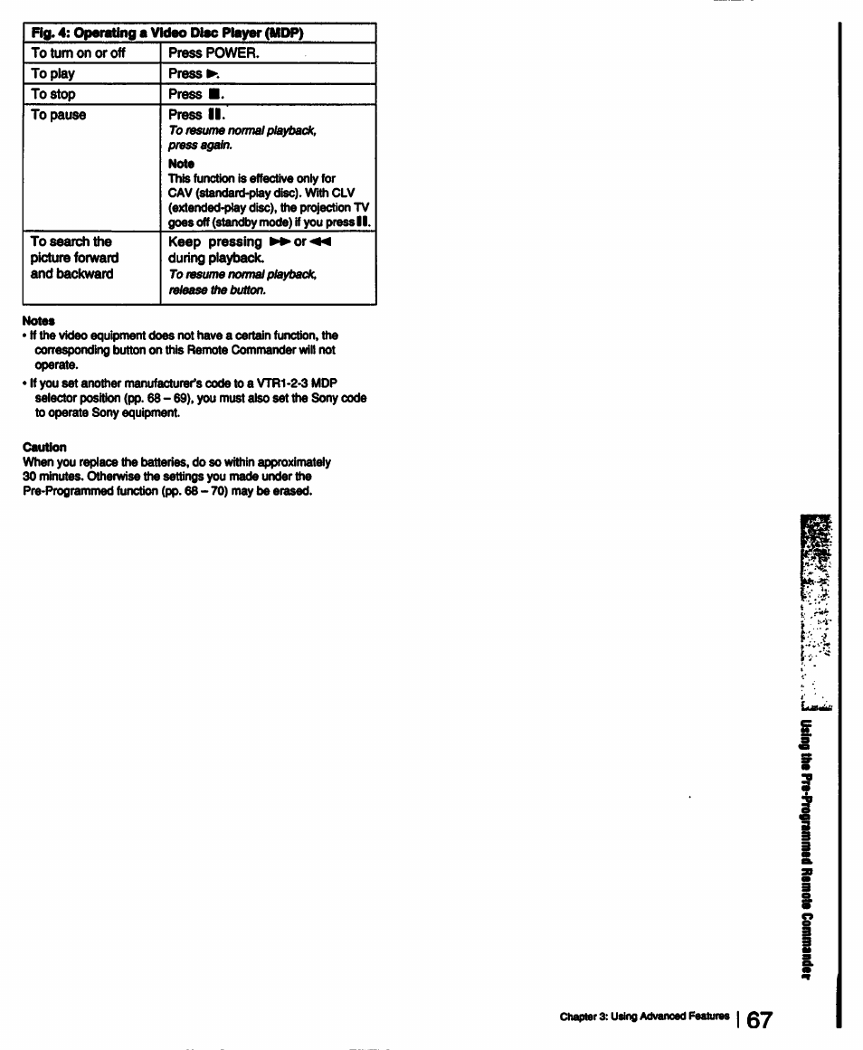 Sony KP-53V15 User Manual | Page 67 / 76