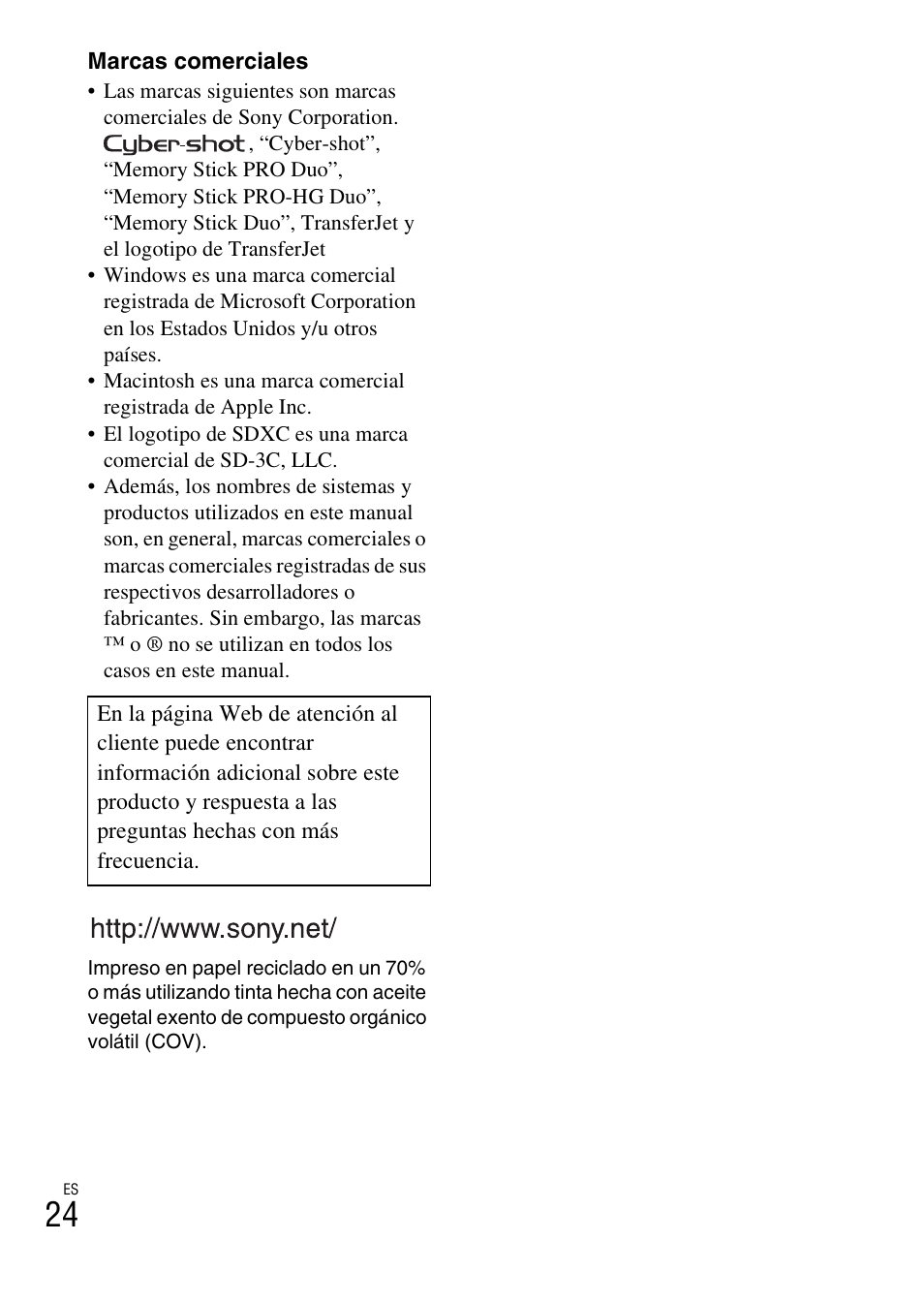 Sony DSC-W570 User Manual | Page 48 / 52