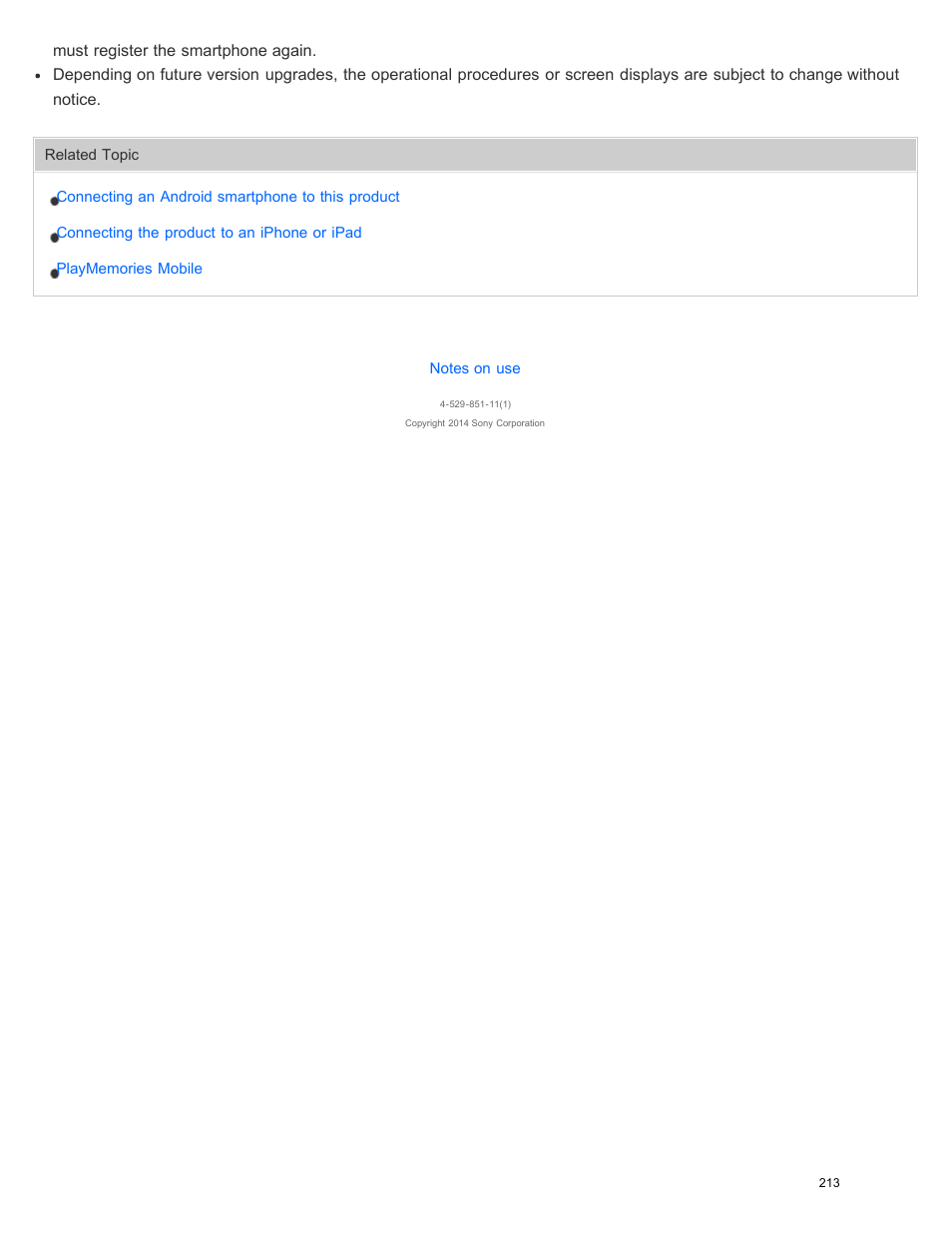Sony DSC-WX350 User Manual | Page 217 / 319