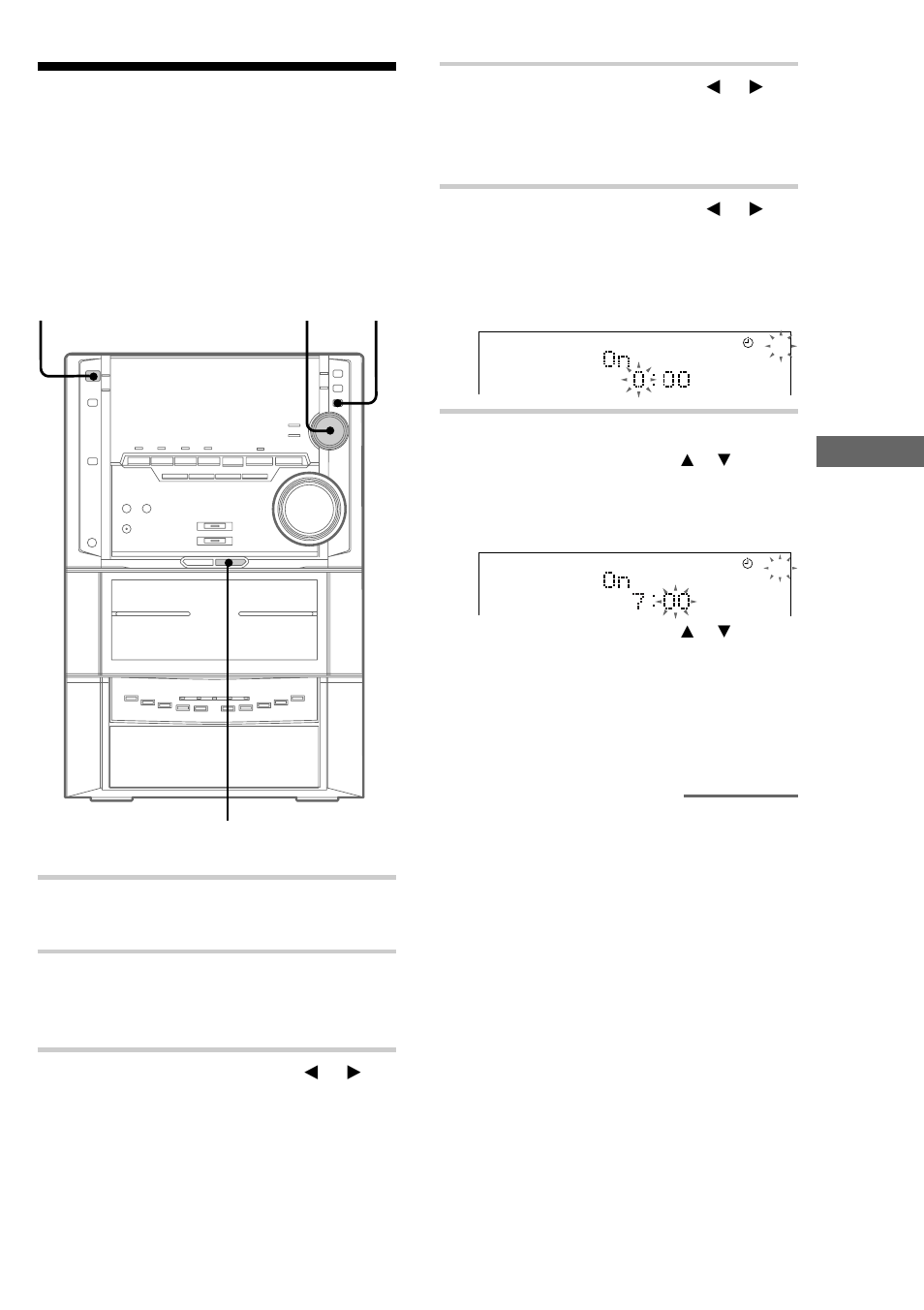 Timer-recording radio programs, 8timer-recording radio programs | Sony MHC-ZX10 User Manual | Page 43 / 60