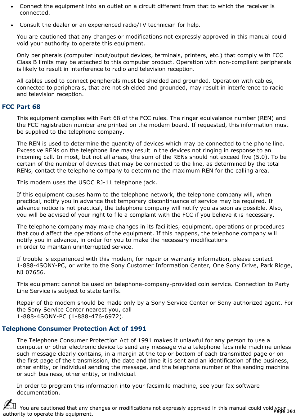 Sony PCV-R536DS User Manual | Page 381 / 586