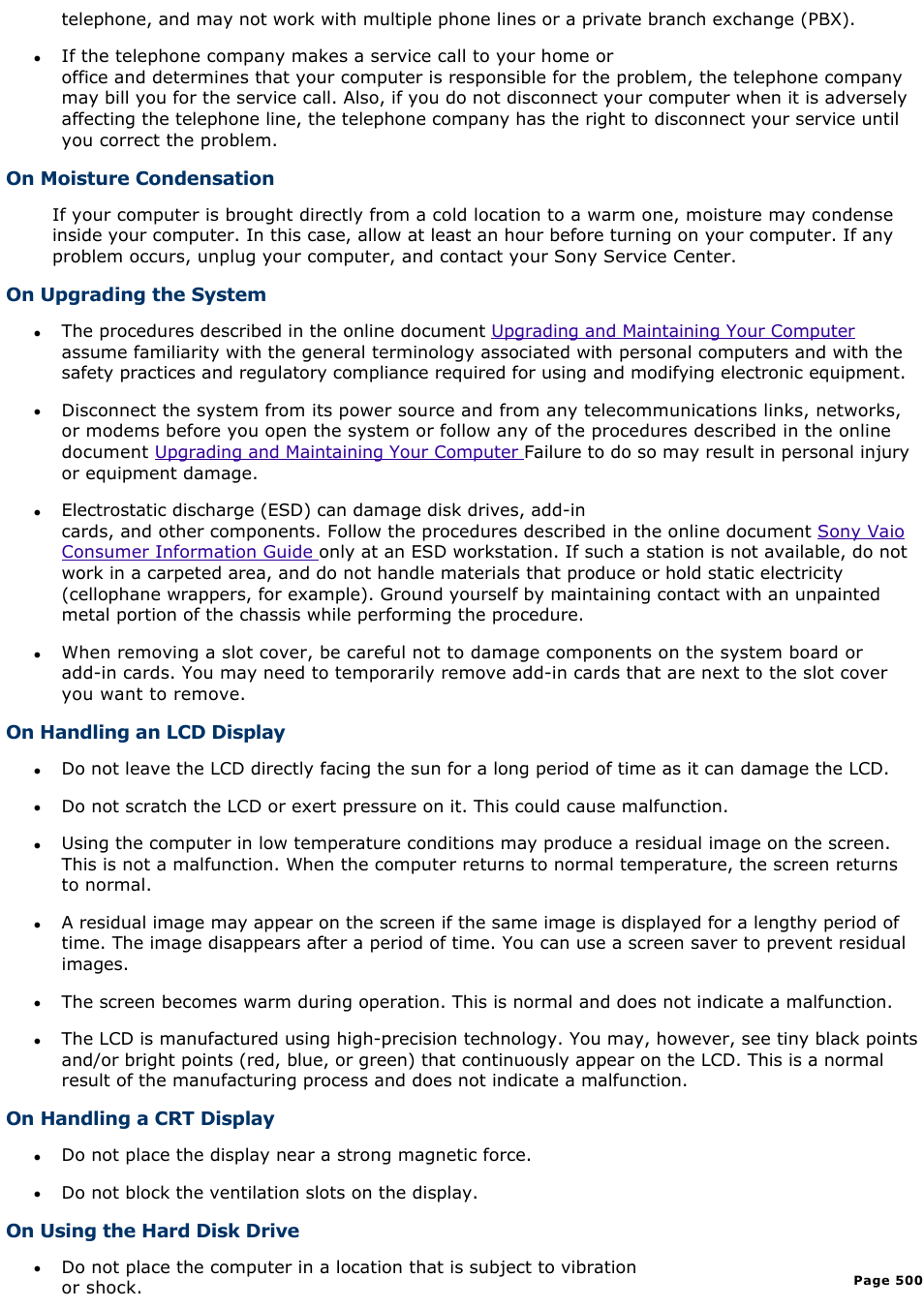 Sony PCV-R536DS User Manual | Page 500 / 586