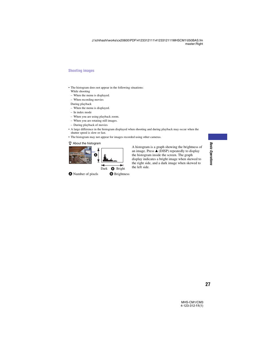Sony MHS-CM1 User Manual | Page 27 / 75