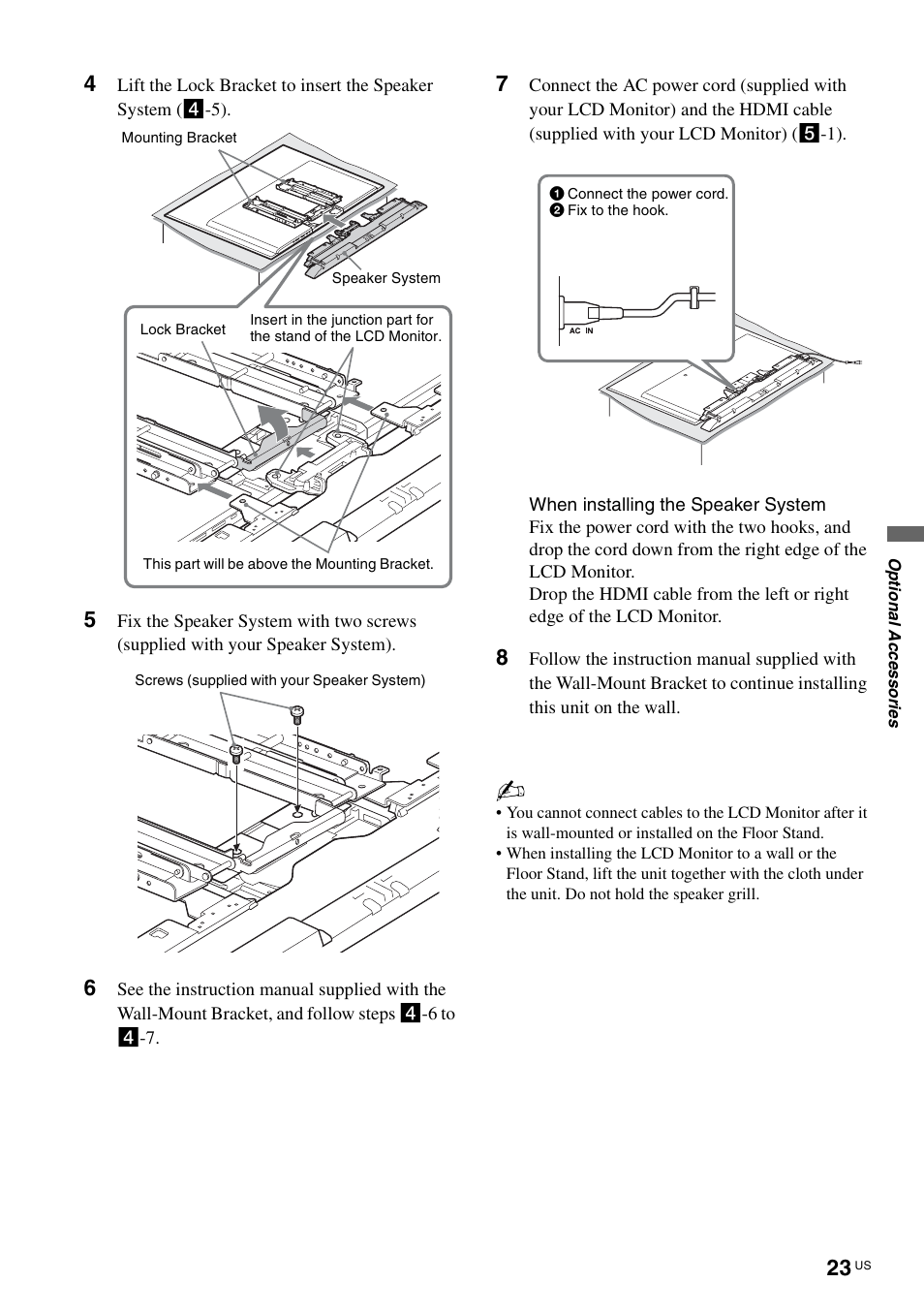 Sony KLV-40ZX1M User Manual | Page 23 / 87