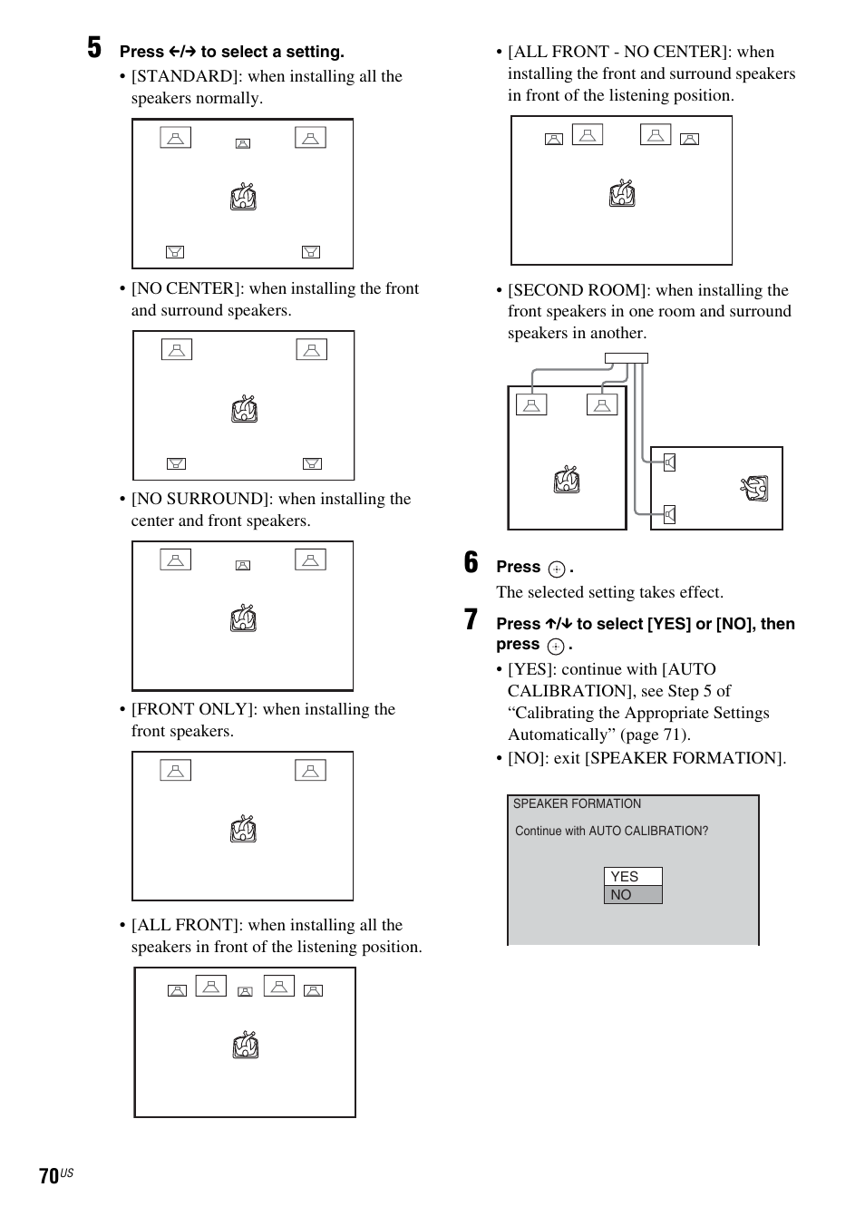 Sony DAV-FX500 User Manual | Page 70 / 104