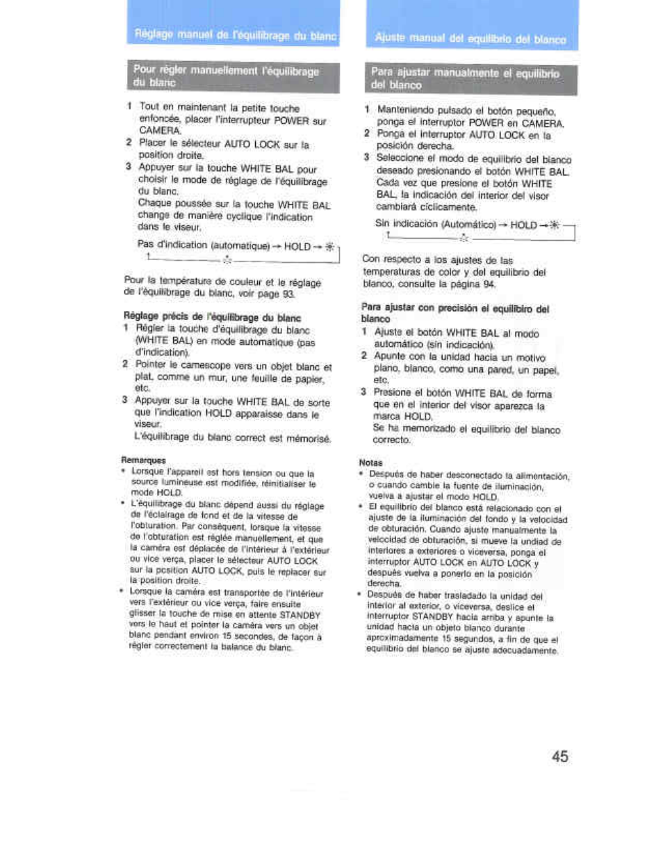 Sony CCD-F36 User Manual | Page 73 / 156
