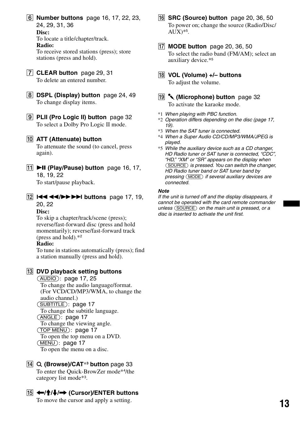 Sony MEX-DV2200 User Manual | Page 13 / 192