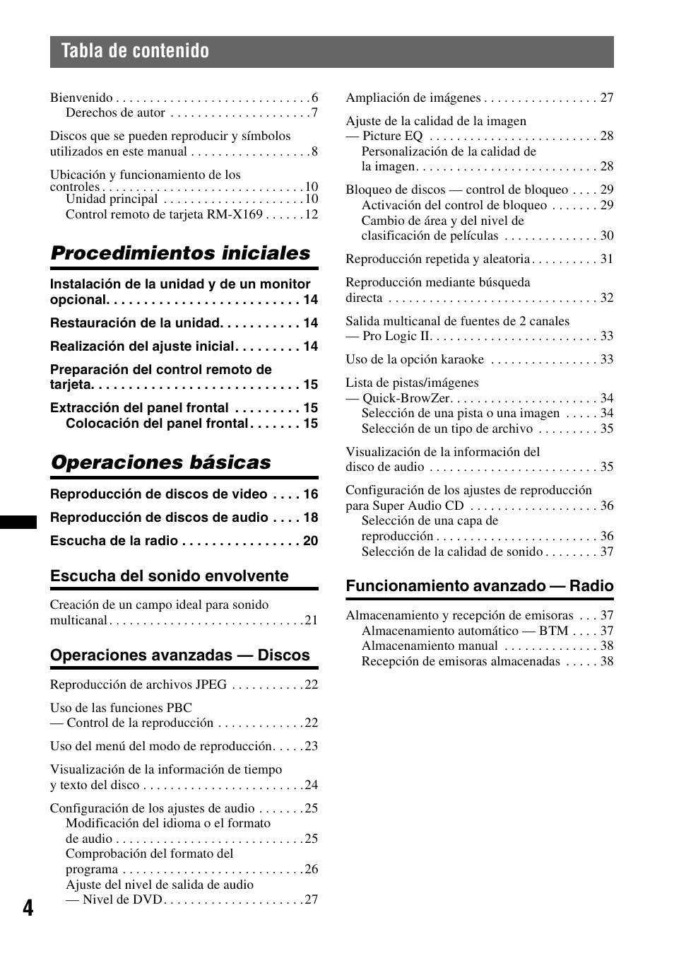Sony MEX-DV2200 User Manual | Page 130 / 192