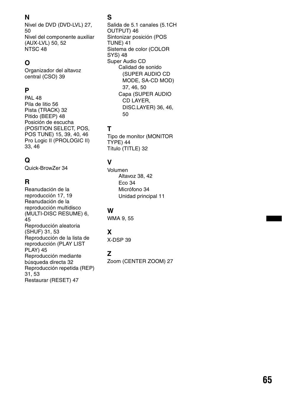 Sony MEX-DV2200 User Manual | Page 191 / 192