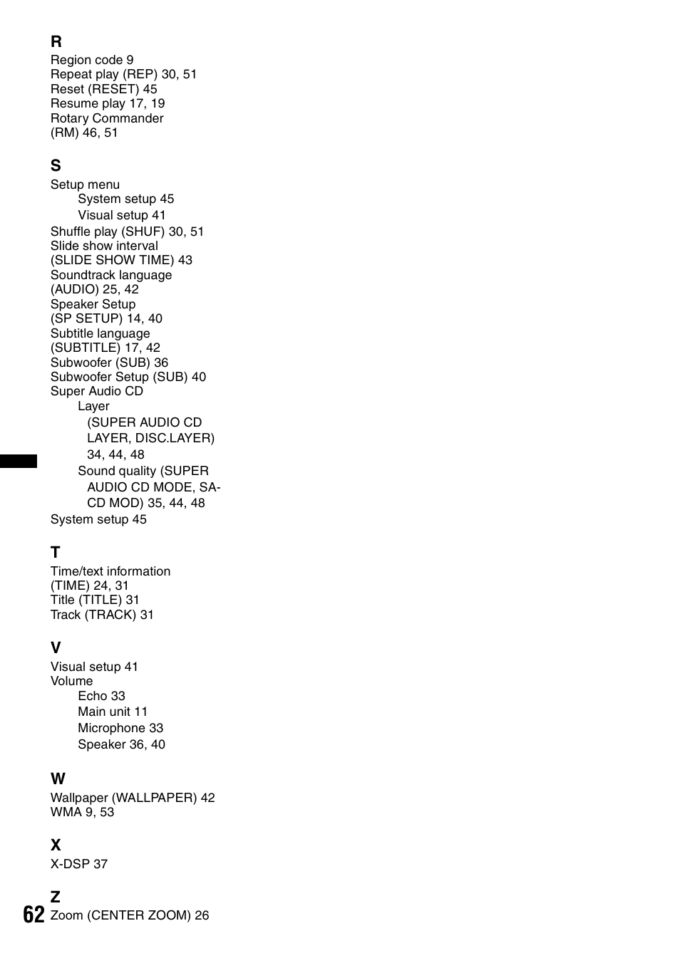 Sony MEX-DV2200 User Manual | Page 62 / 192