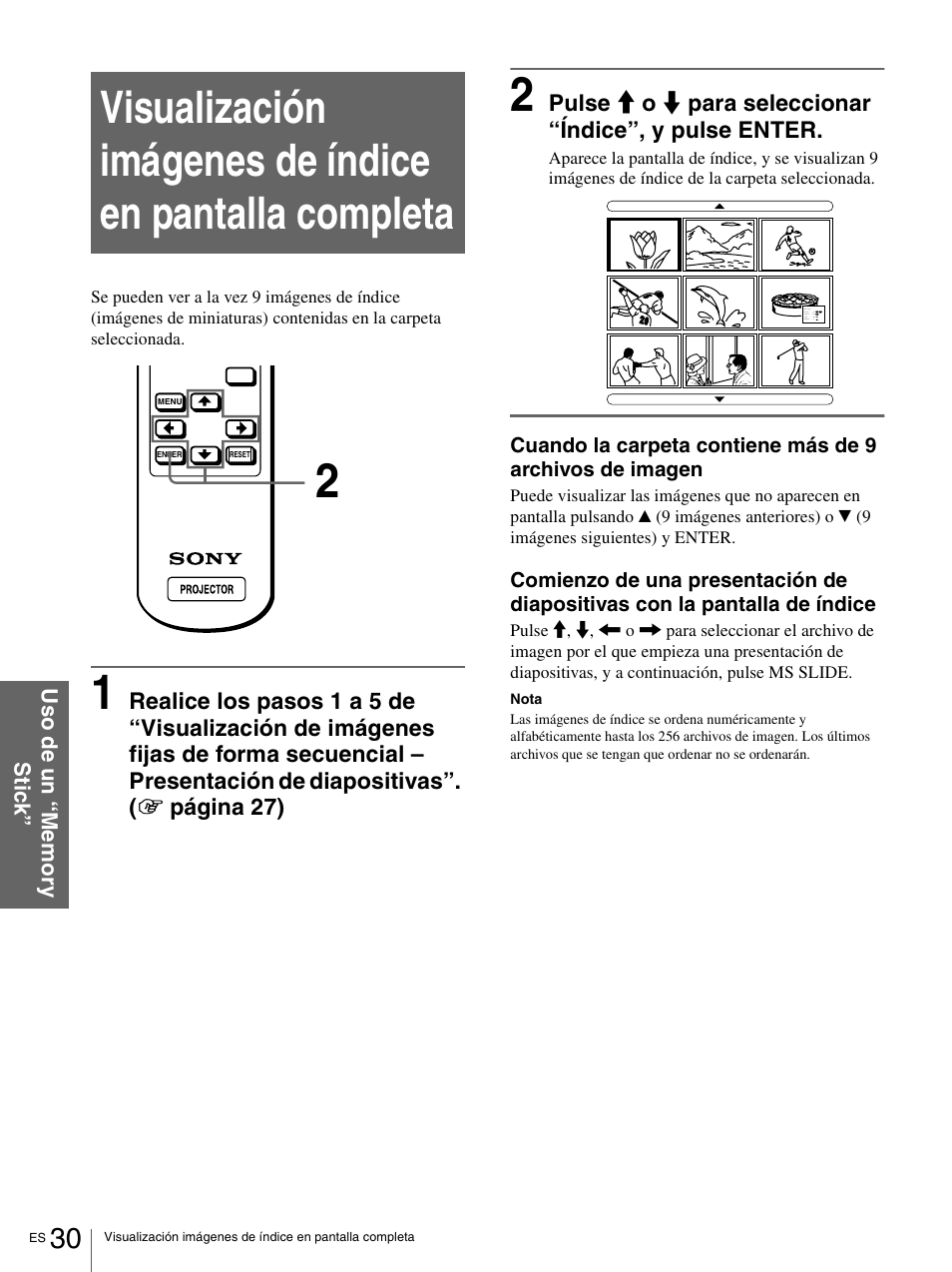 Sony VPL-HS1 User Manual | Page 126 / 152