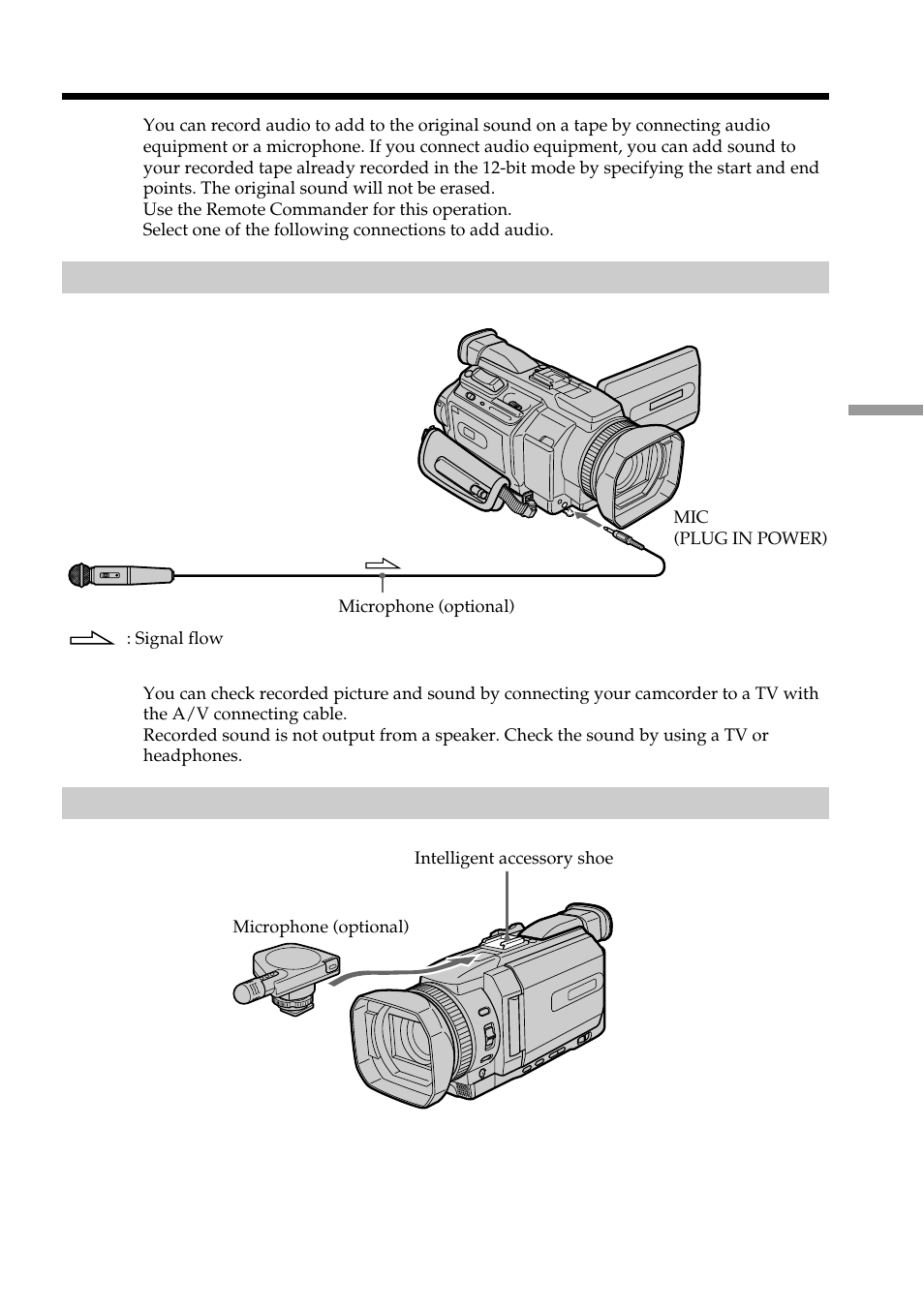 Audio dubbing | Sony DCR-TRV950 User Manual | Page 115 / 256