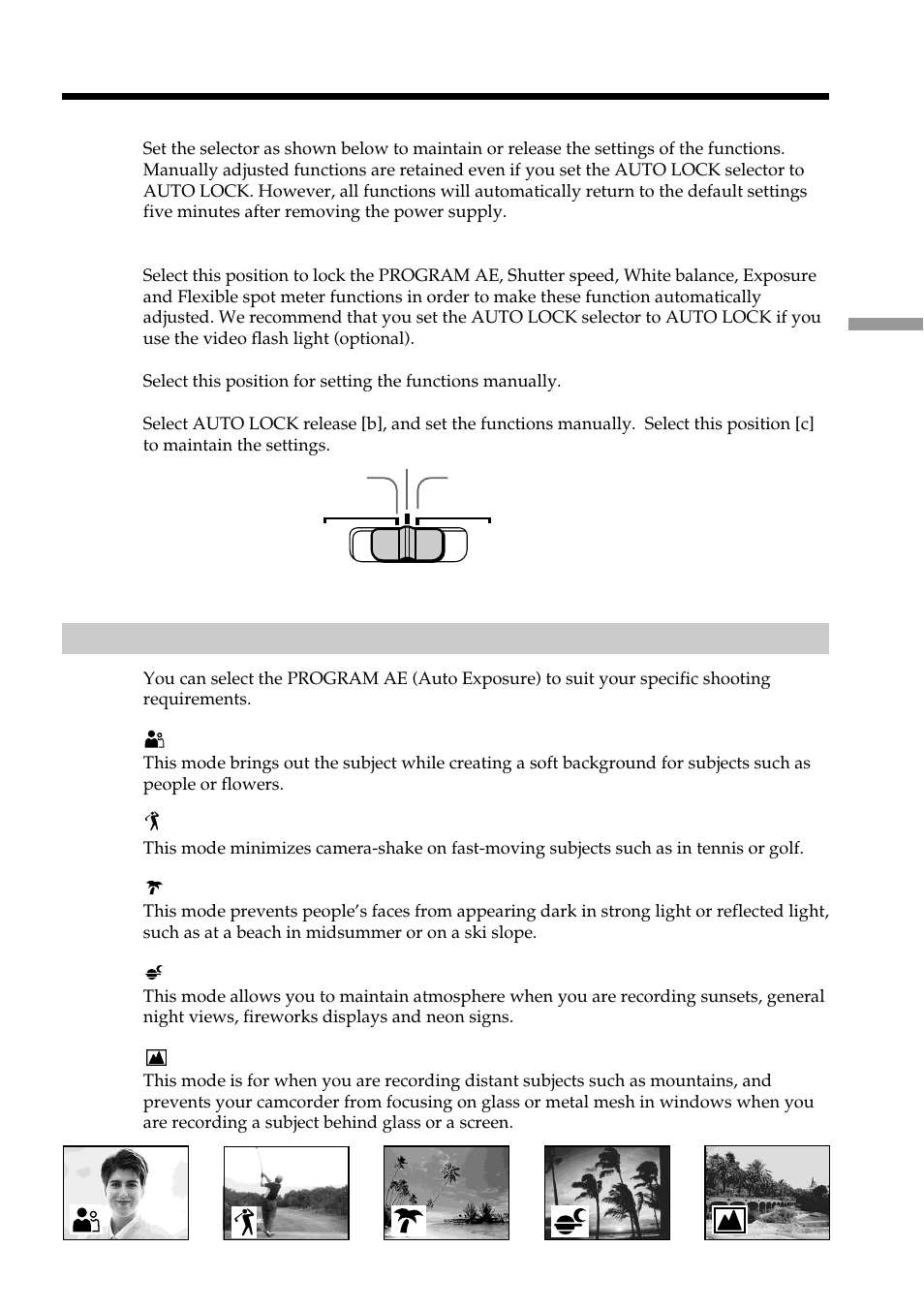 Shooting with manual adjustment | Sony DCR-TRV950 User Manual | Page 67 / 256