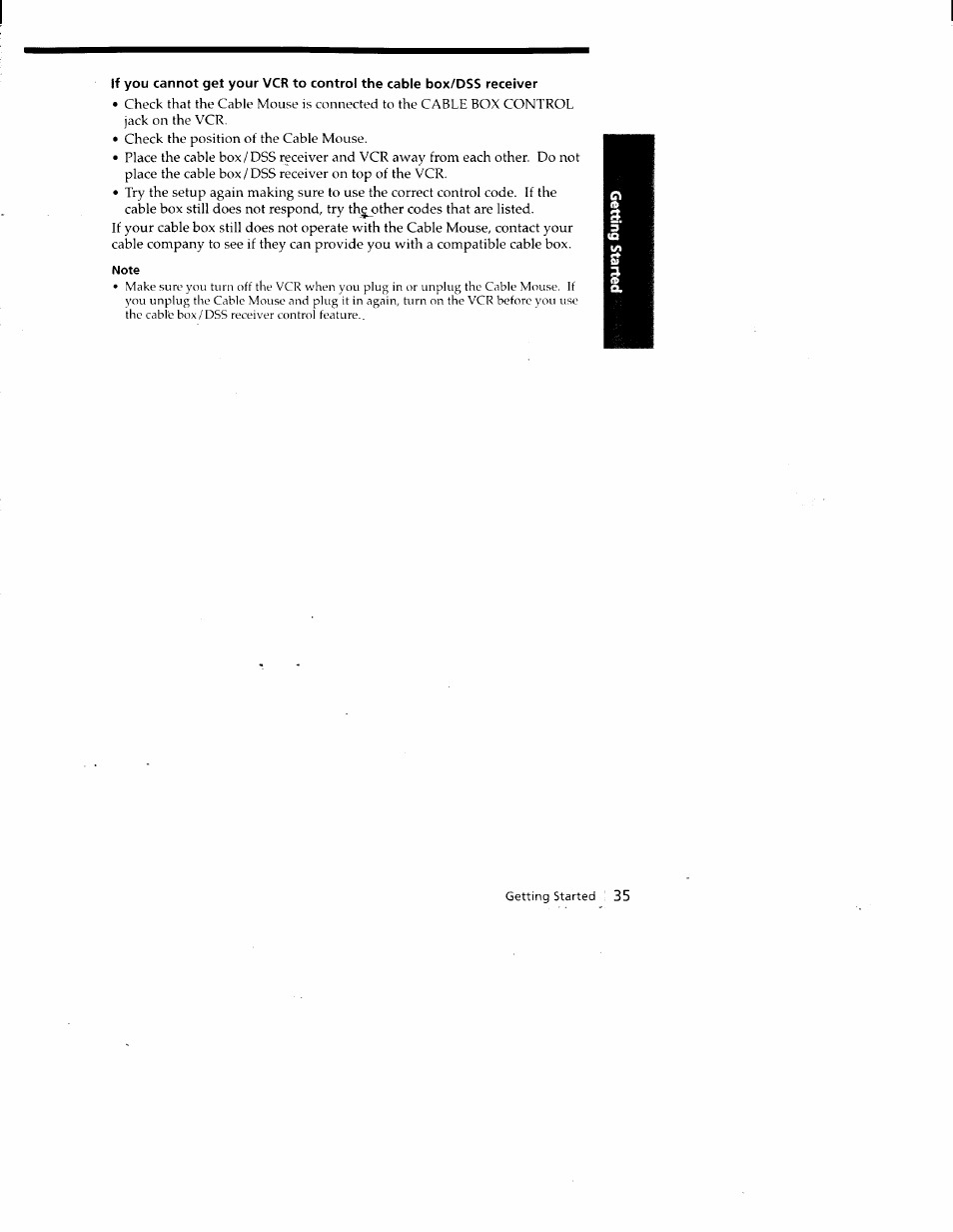 Note | Sony SLV-688HF User Manual | Page 35 / 79