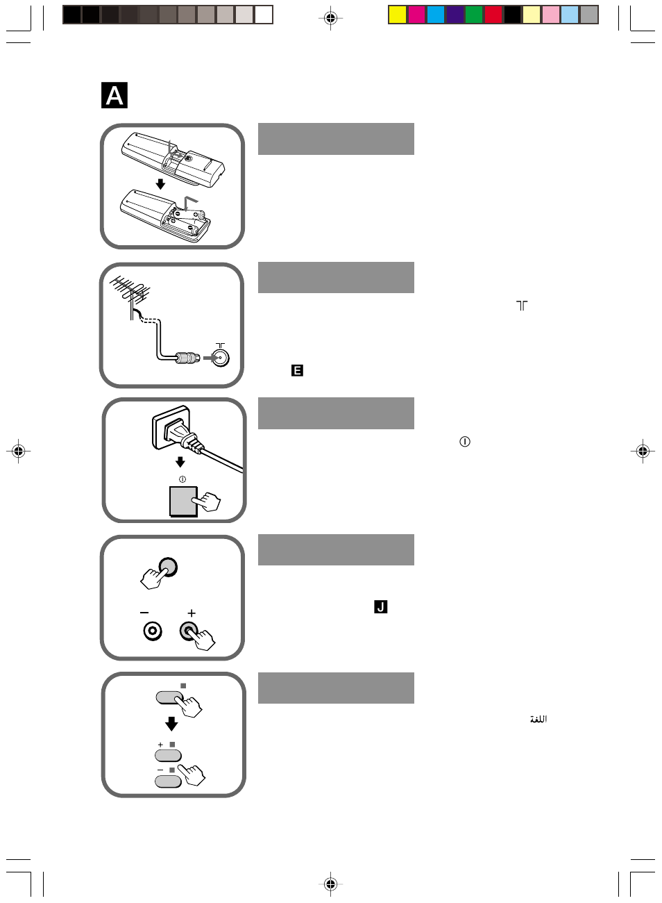 Getting started | Sony KV-HA14L80 User Manual | Page 2 / 15