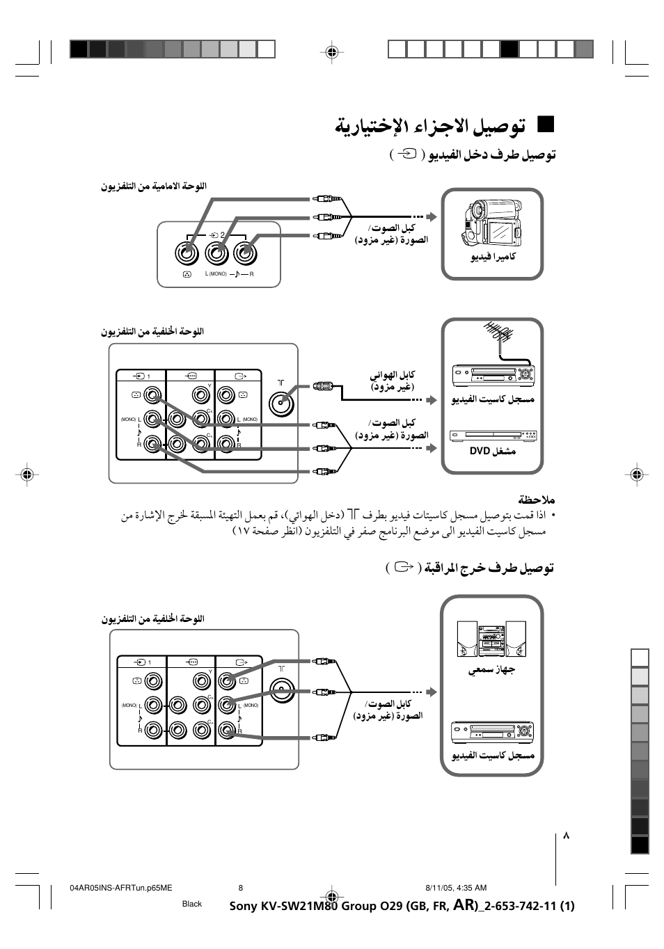 Sony KV-BZ21M80 User Manual | Page 48 / 62