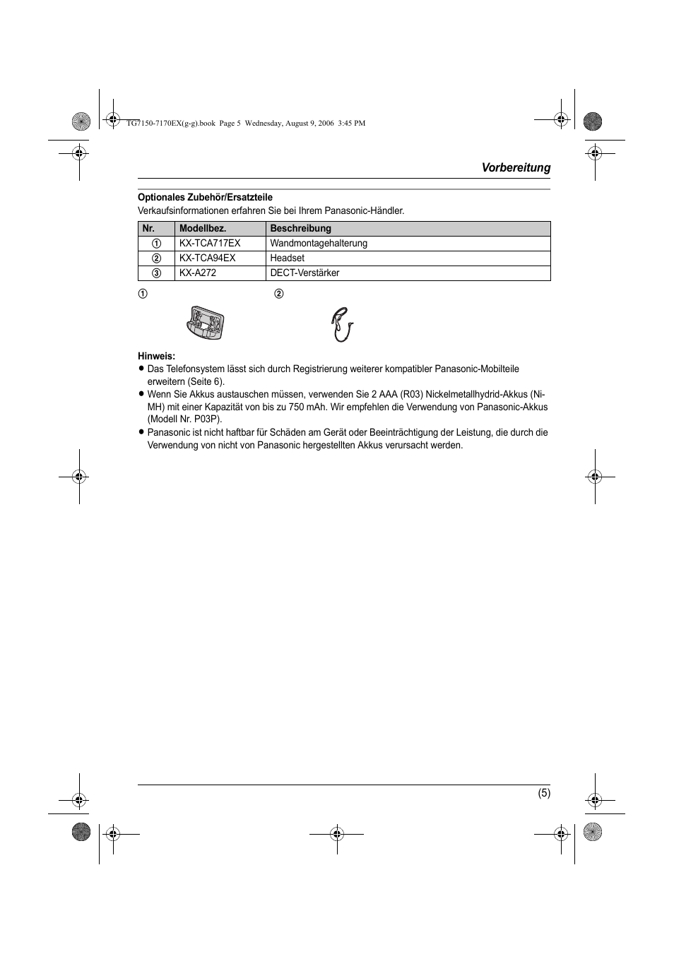 Panasonic KXTG7150EX User Manual | Page 41 / 216