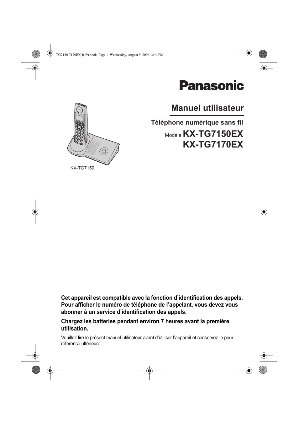 Manuel utilisateur | Panasonic KXTG7150EX User Manual | Page 73 / 216