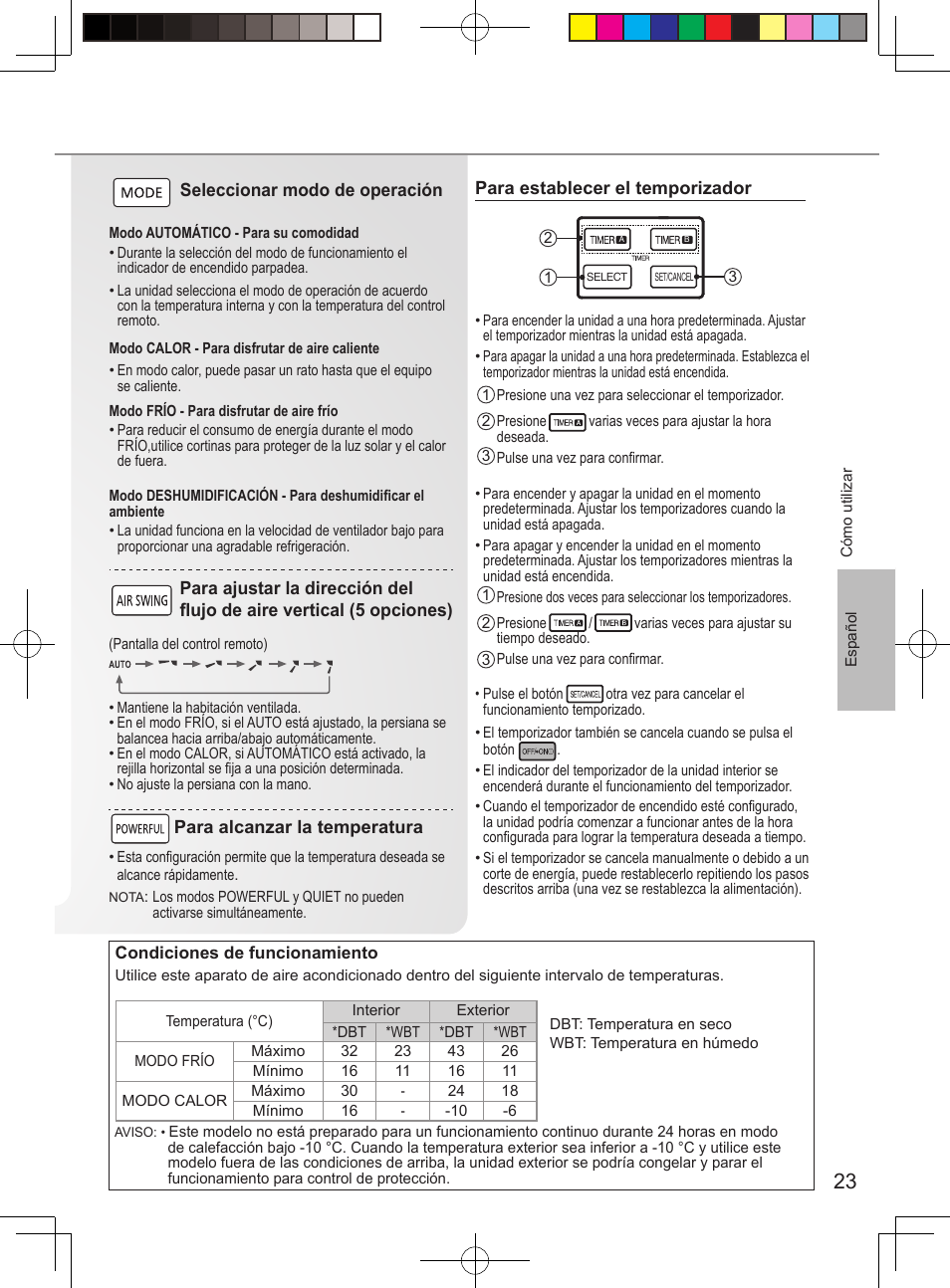 Panasonic CURE12PKE User Manual | Page 23 / 56