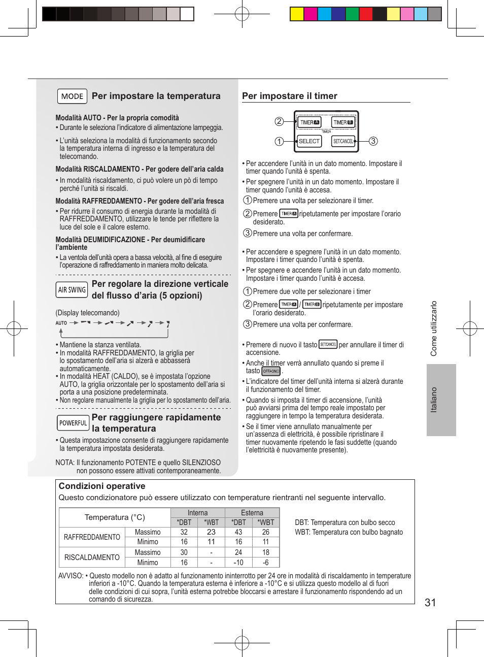 Panasonic CURE12PKE User Manual | Page 31 / 56