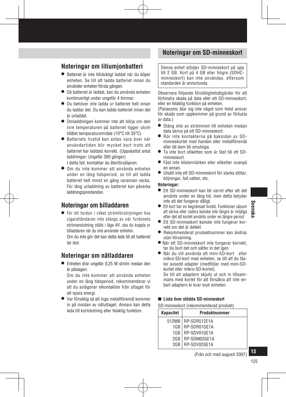 Panasonic CNGP50N User Manual | Page 125 / 336