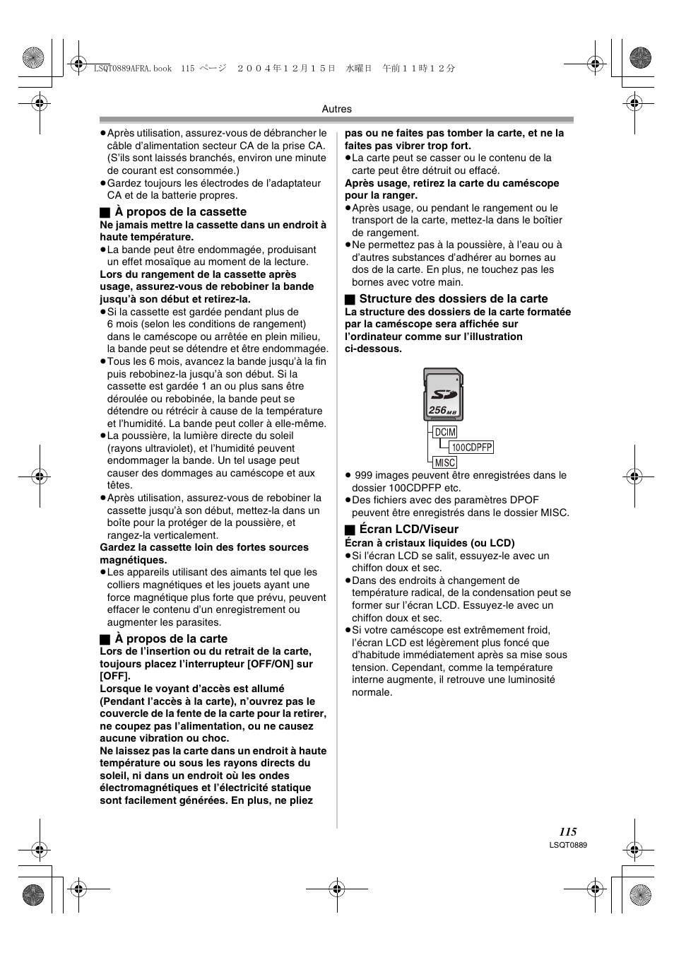 Panasonic NVGS21EG User Manual | Page 115 / 236