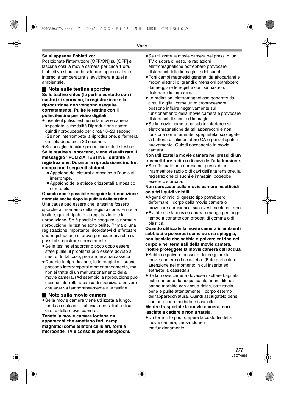 Panasonic NVGS21EG User Manual | Page 171 / 236