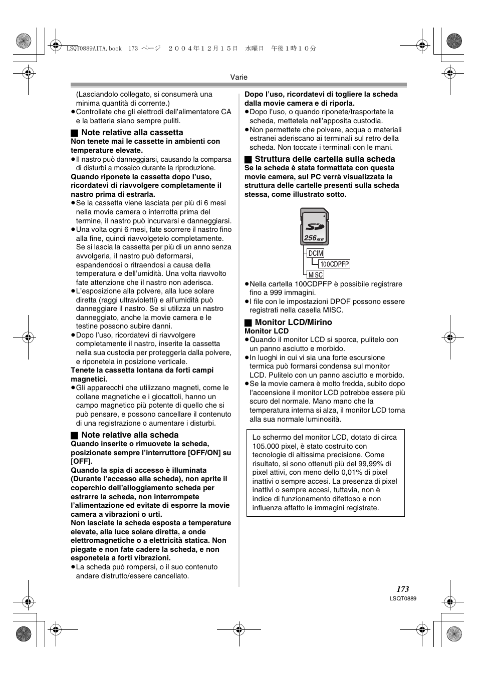 Panasonic NVGS21EG User Manual | Page 173 / 236