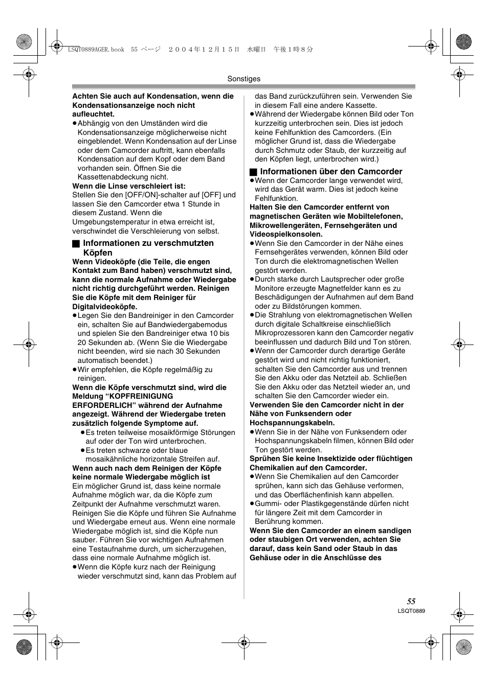 Panasonic NVGS21EG User Manual | Page 55 / 236