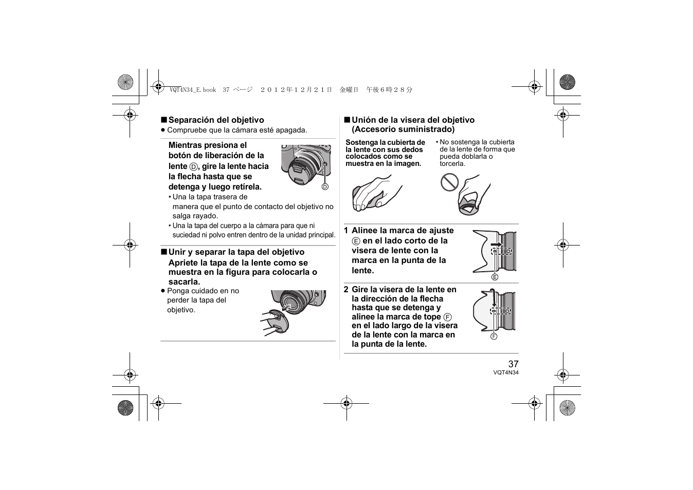 Panasonic HFS1442AE User Manual | Page 37 / 72
